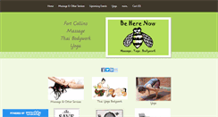 Desktop Screenshot of massageyogabodywork.com